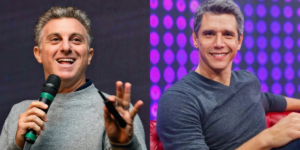 Luciano Huck e Márcio Gárcia (Foto: Montagem/TVFoco)