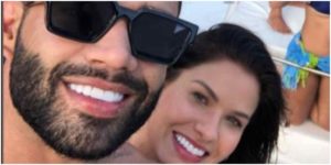 Gusttavo Lima e sua esposa, Andressa Suita (Foto: Reprodução)