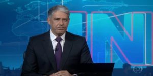 William Bonner deu um verdadeiro sermão ao vivo no Jornal Nacional (Foto: Reprodução / TV Globo)