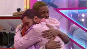 Gilberto e Lucas no BBB21 (Foto: Divulgação)