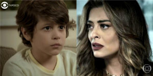 Bibi vai orientar o filho para o mal em A Força do Querer? (Foto: Montagem/TV Foco/Reprodução/Globo)