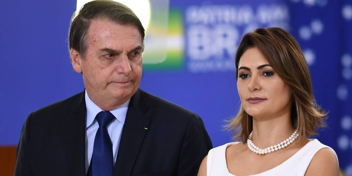 Michelle Bolsonaro é casada com o presidente do Brasil (Foto: Divulgação)
