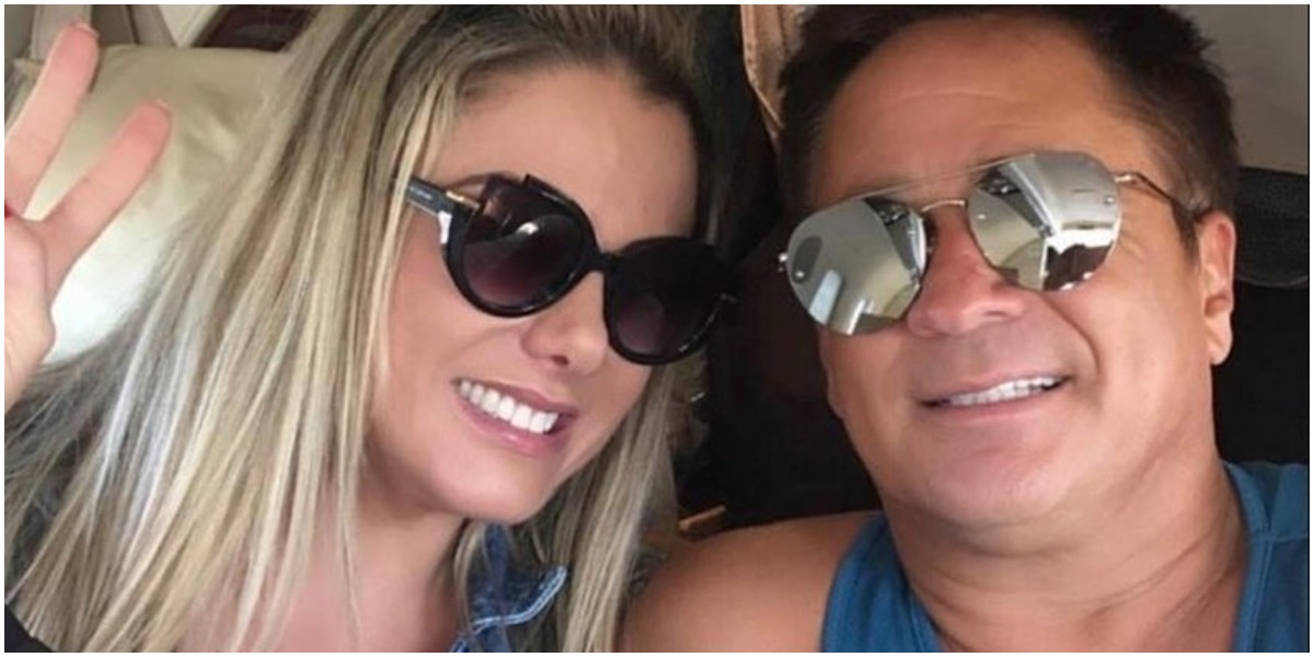 Poliana Rocha e Leonardo estão juntos há 24 anos (Foto: Reprodução)