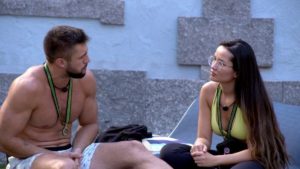 Arthur e Juliette no BBB21 (Foto: Reprodução)