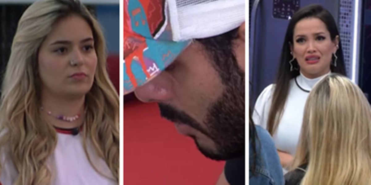 Viih Tube, Rodolffo e Juliette marcam a madrugada no BBB21 (Foto: Montagem/TV Foco)