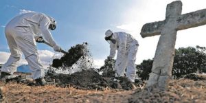 Número de mortes diárias pela covid-19 não para de crescer no Brasil (Foto: Reprodução)