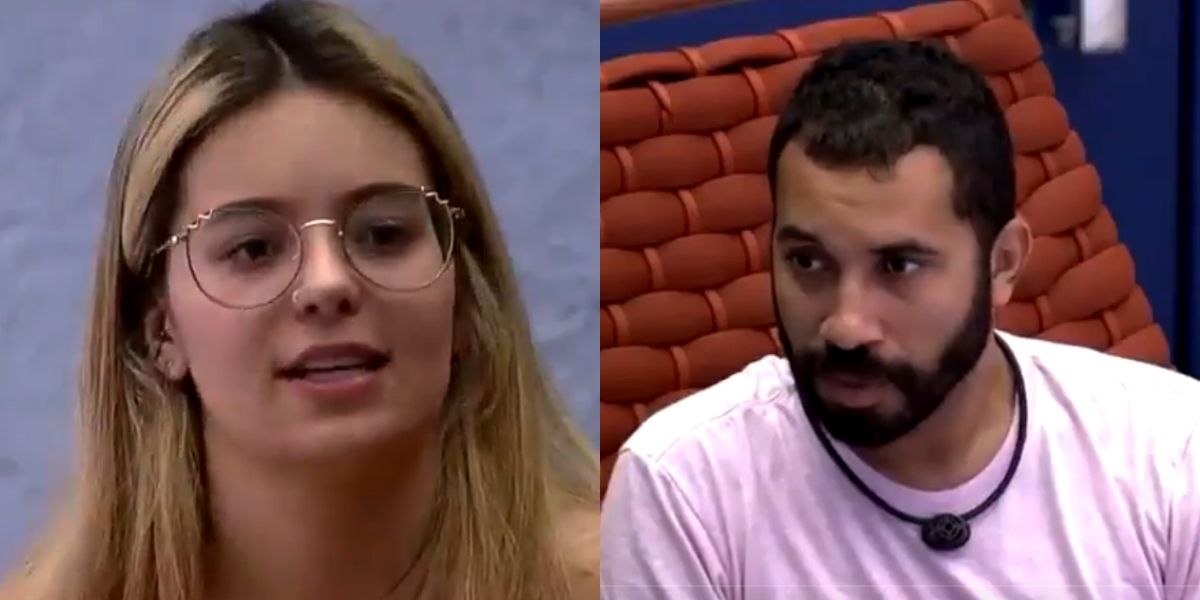 Viih Tube saiu em defesa de Juliette em conversa com Gilberto no BBB21 (Foto: Reprodução)