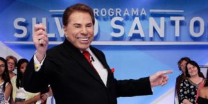 Silvio Santos em seu programa do SBT (Foto: Reprodução)