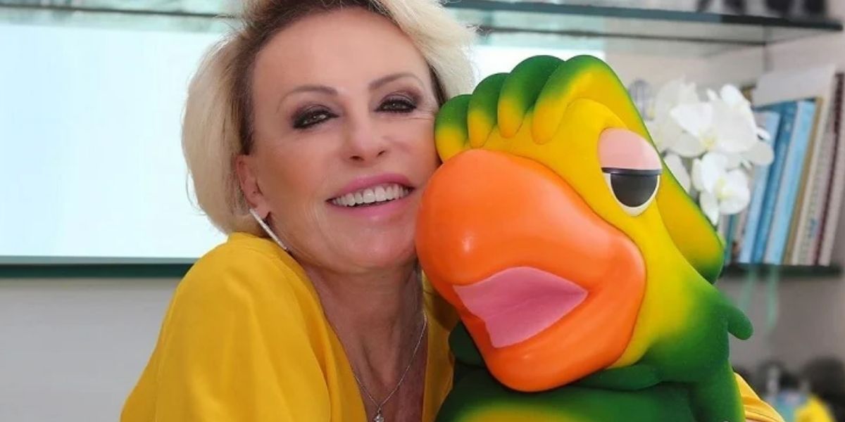 Ana Maria Braga e Louro José no Mais Você (Foto: Reprodução/Globo)