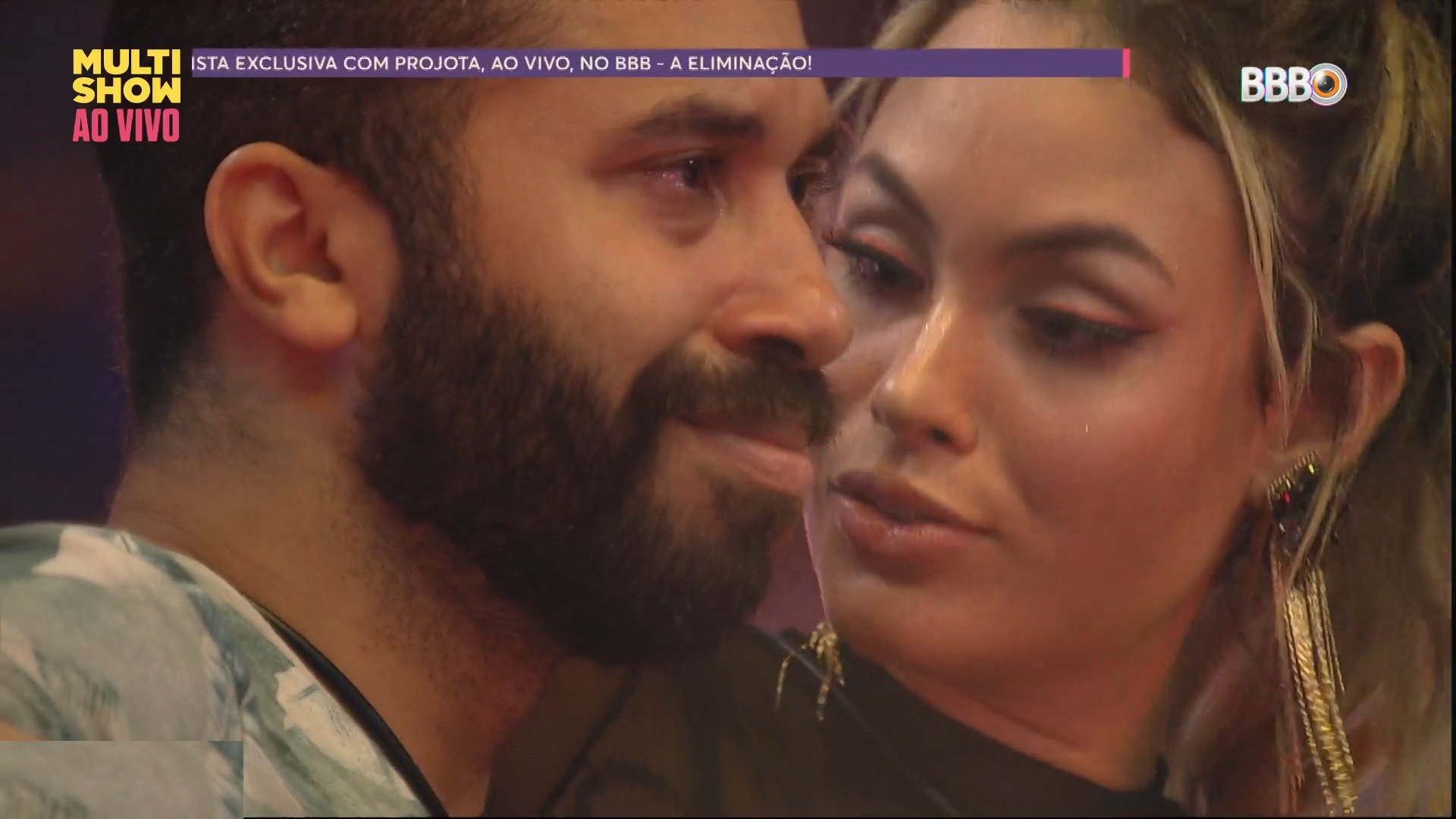 Gil e Sarah no BBB21 (Foto: Reprodução)