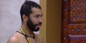 Gilberto escolheu vetar Rodolffo da Prova do Líder do BBB21 (Foto: Reprodução / TV Globo)