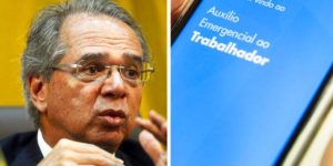 Paulo Guedes não descartou possibilidade de aumentar valor do Auxílio Emergencial (Foto: Reprodução)