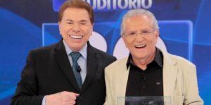 Silvio Santos e Carlos Alberto se desentenderam na década de 70 (Foto: Reprodução / SBT)