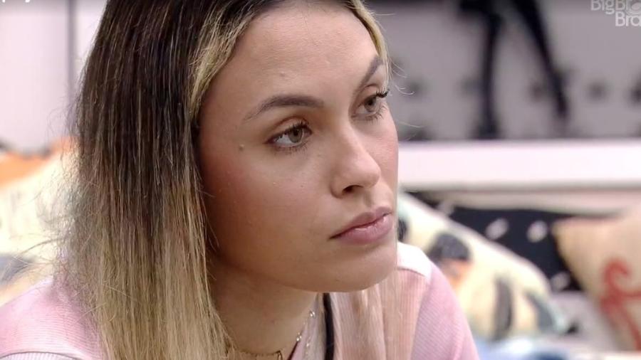 Sarah no BBB21 (Foto: Reprodução)