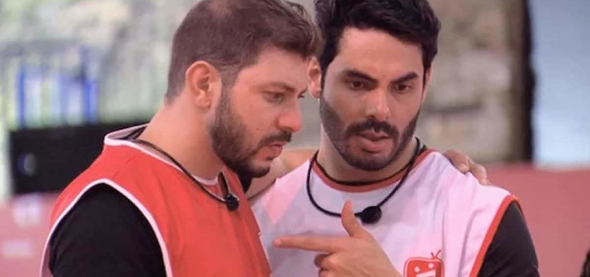 Caio e Rodolffo construíram uma linda amizade no BBB 21 (Foto: Reprodução)