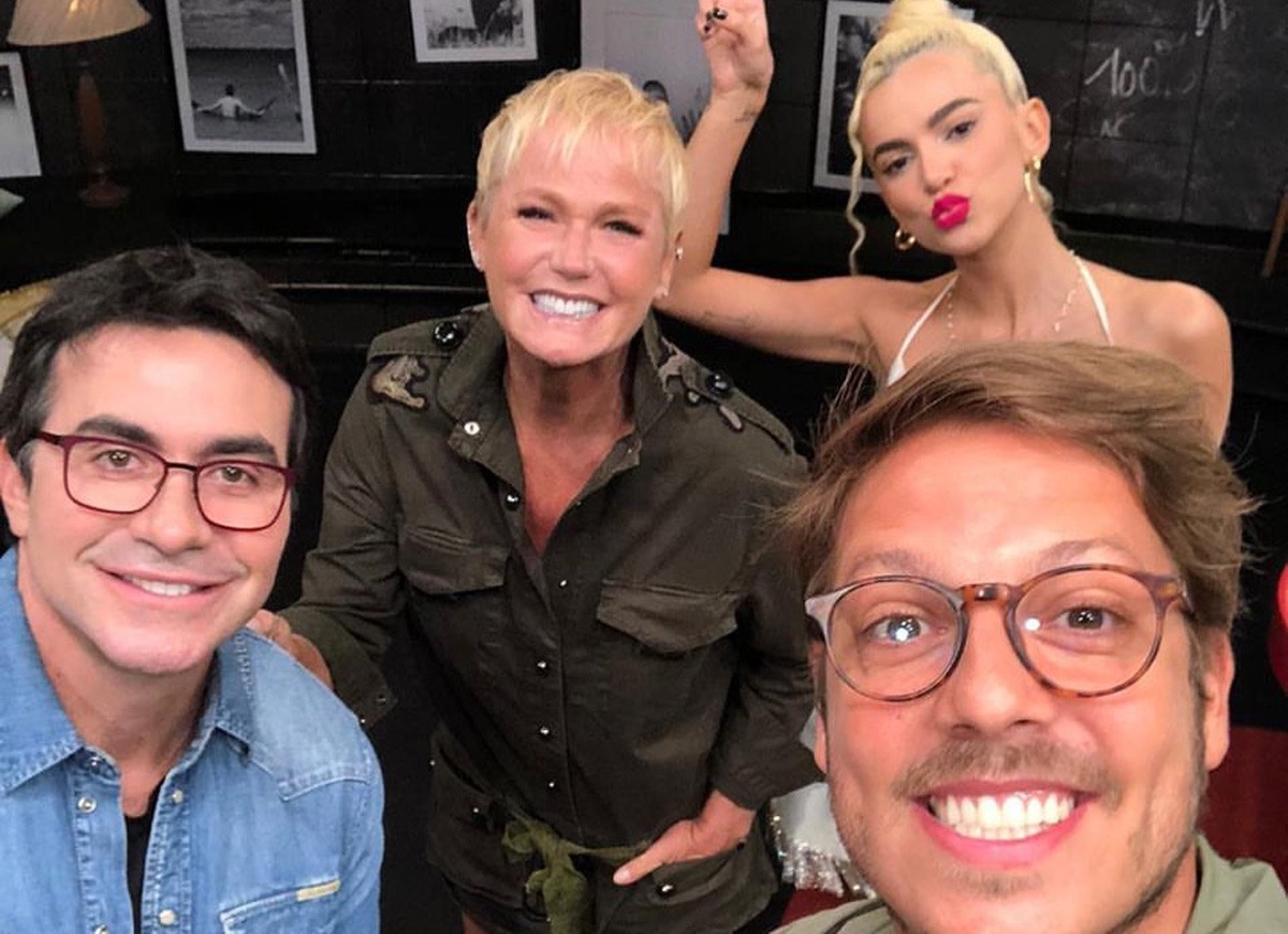 Xuxa, Manu Gavassi, Padre Fábio de Mello e Fábio Porchat (Foto: Reprodução/Instagram)