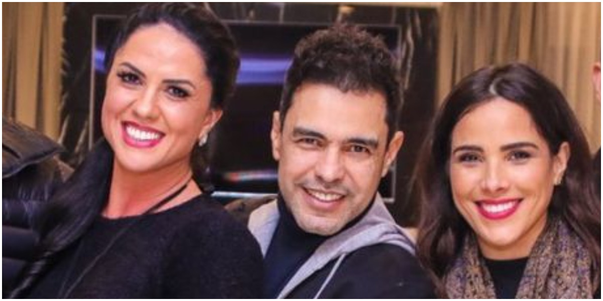 Graciele Lacerda apareceu curtindo as férias junto de Wanessa e netos de Zezé Di Camargo (Foto: Reprodução)