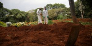 Brasil bate marca histórica em número de mortes pela Covid-19 (Foto: Reprodução)