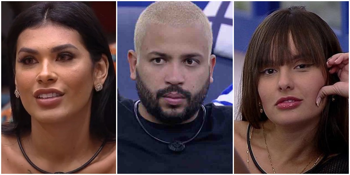 Pocah, Projota e Thaís estão no paredão do BBB21, vote na enquete - Foto: Montagem