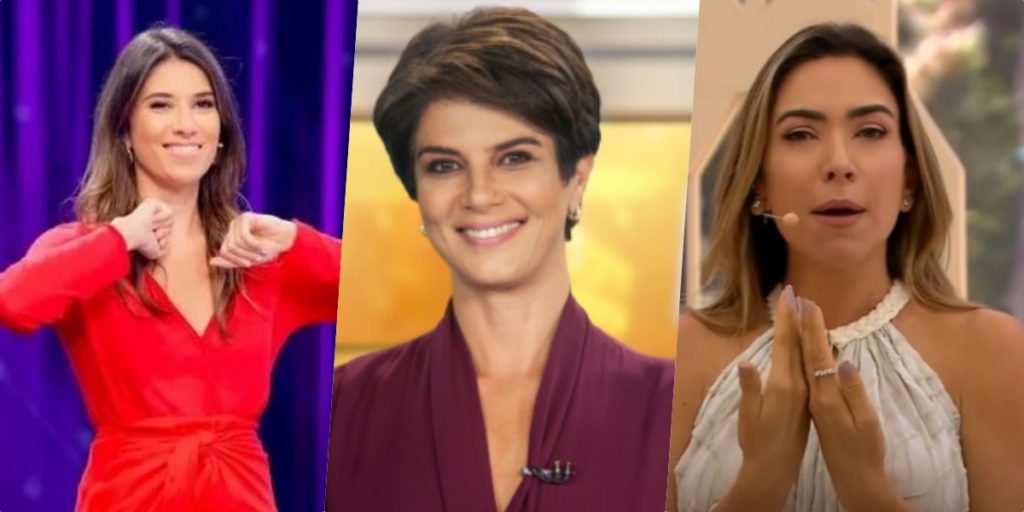 Rebeca Abravanel, Mariana Godoy e Patrícia Abravanel estão nos destaques de audiência (Foto reprodução)