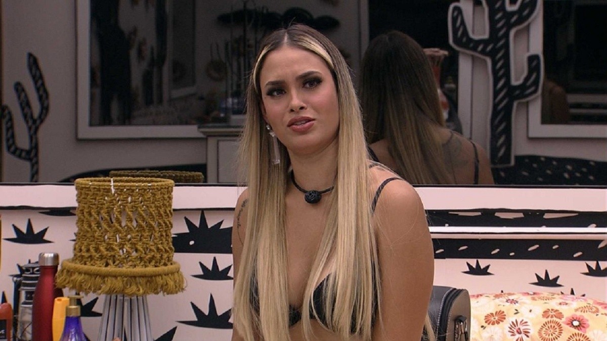 Sarah no BBB21 (Foto: Divulgação)