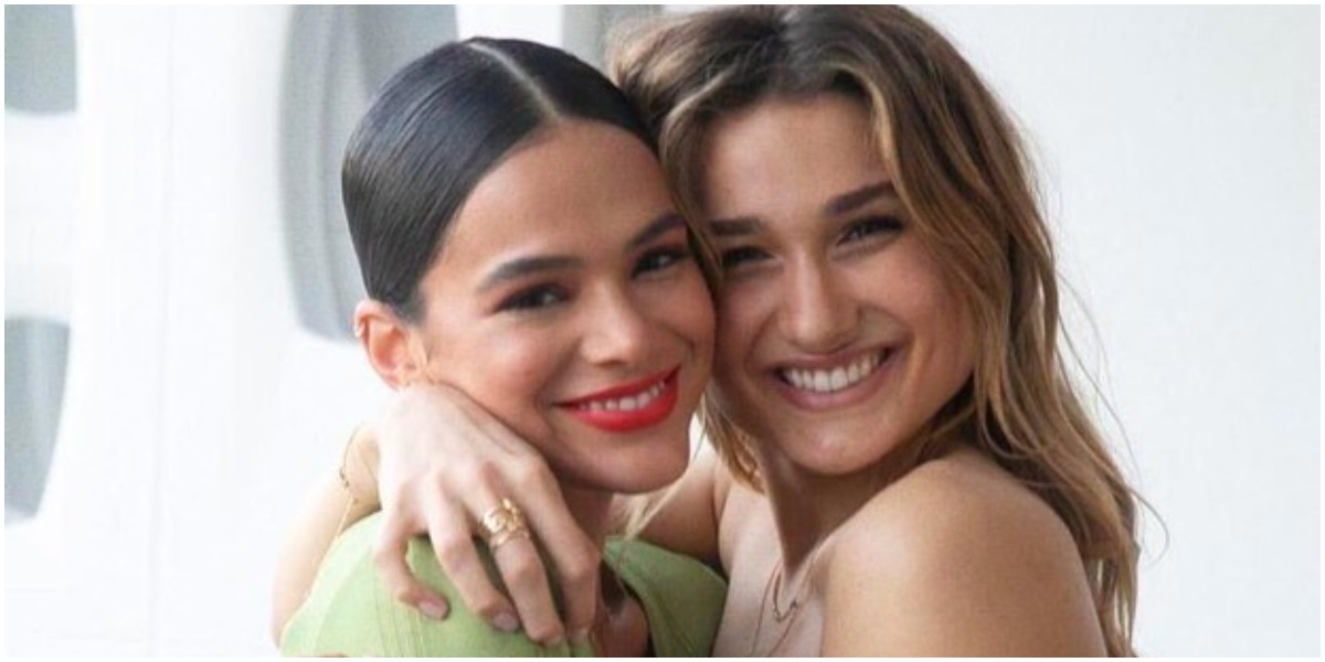 Sasha Meneghel falou da relação com Bruna Marquezine (Foto: Reprodução)