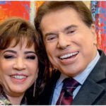 Silvio Santos e Íris Abravanel (Foto: Reprodução)