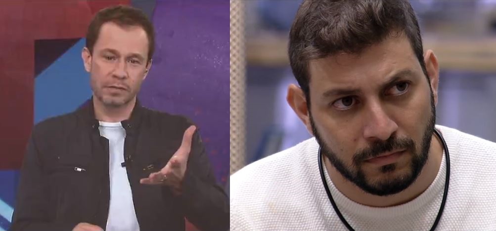 Tiago Leifert mandou recado para brothers do BBB21 (Foto: Reprodução)