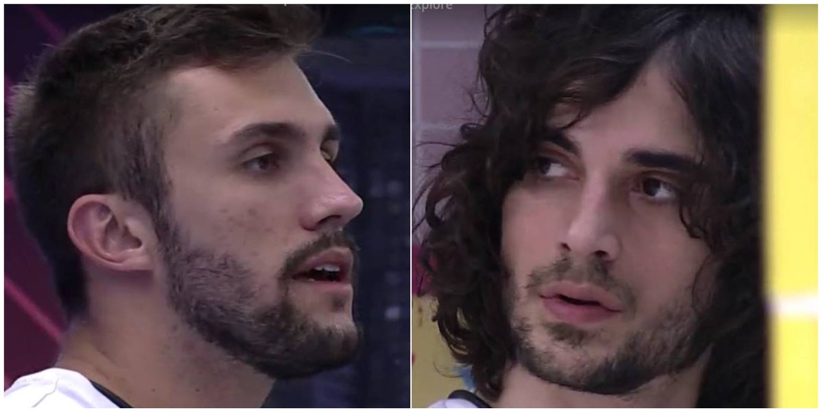 Arthur, Fiuk e João experimentam nova diversão no BBB21 e causam com o resultado ( Foto: Reprodução)