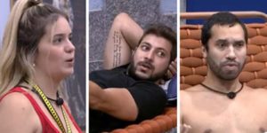 Viih Tube, Caio e Gil no BBB21 (Imagem: Montagem/TV Foco)