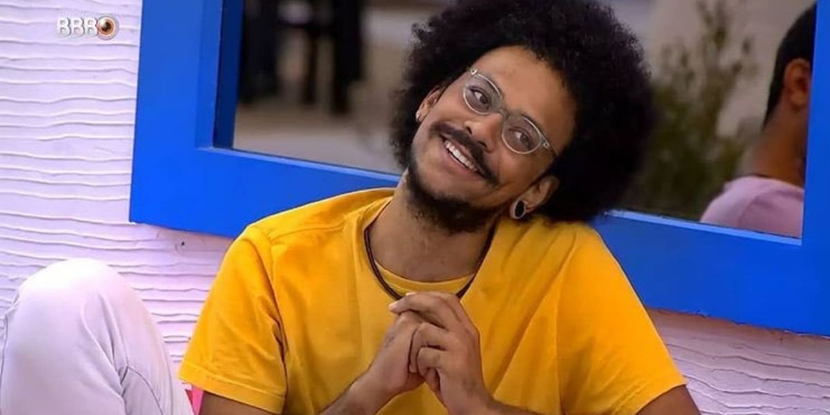 João Luiz no BBB21 (Foto: Reprodução)