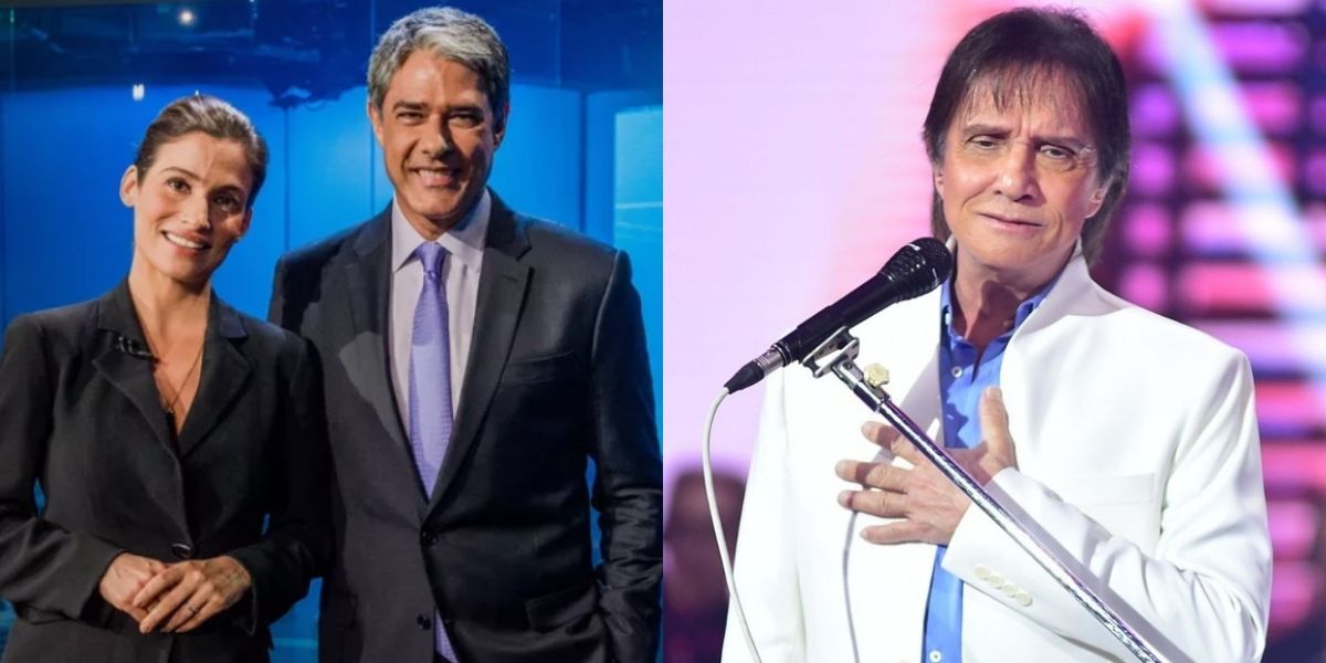 Roberto Carlos vira notícia urgente no Jornal Nacional de Renata Vasconcellos e William Bonner, tem doença cruel exposta e comunicado da equipe confirma: "Grave"