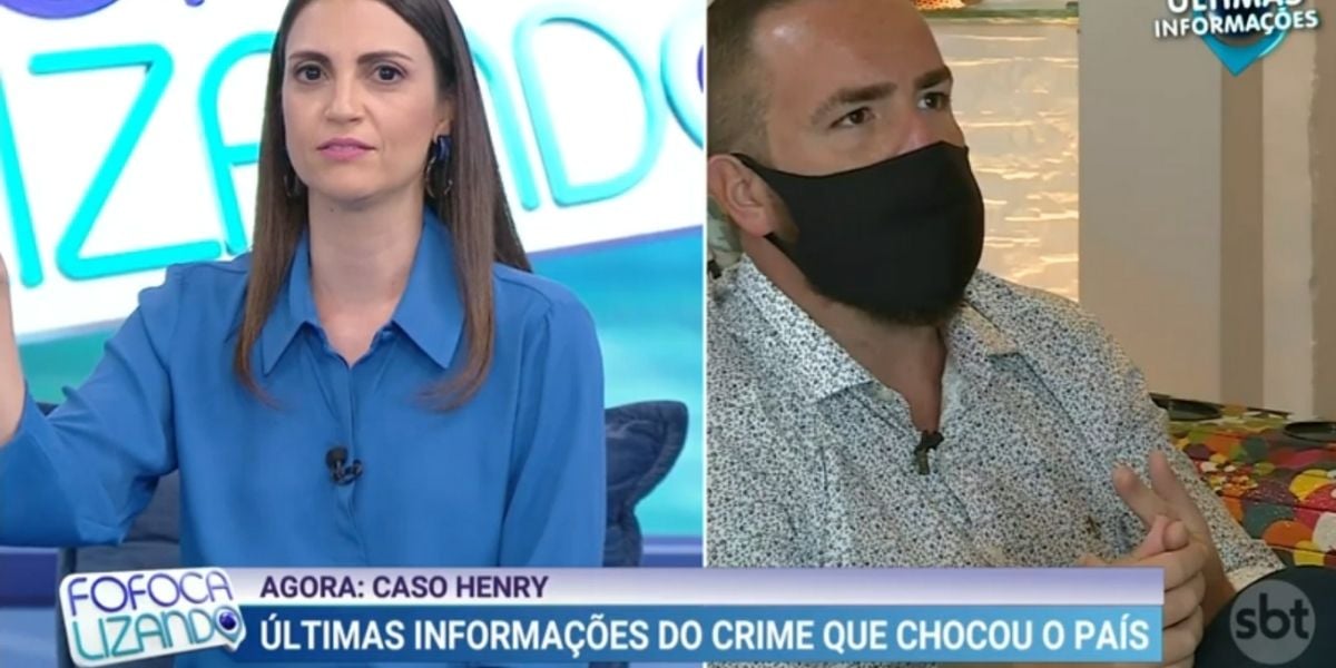 Chris Flores não consegue iniciar Fofocalizando e explode com notícia de morte  (Reprodução)