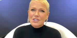 Xuxa durante o Plantão BBB (Reprodução: Globo)