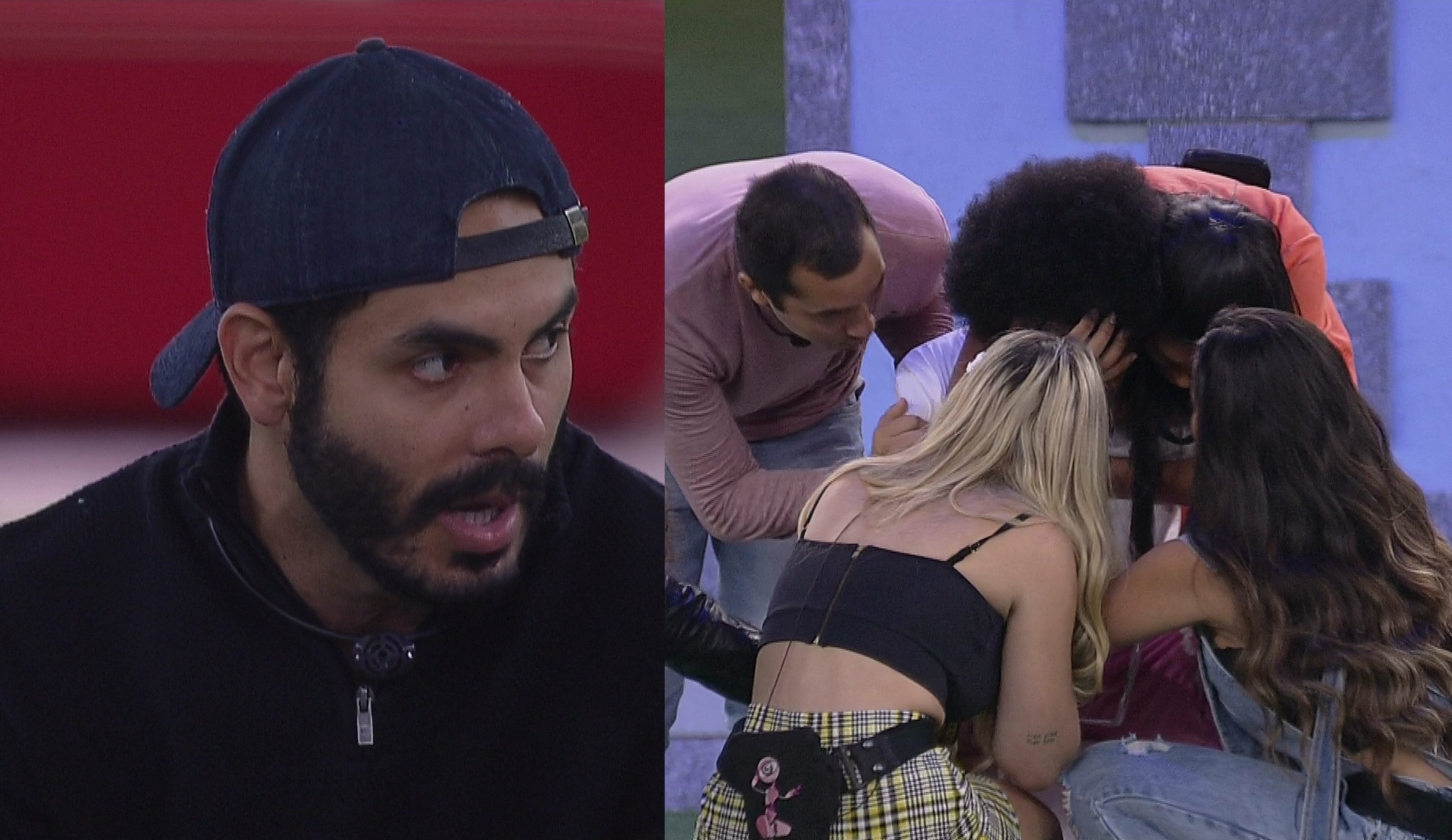 Rodolffo fez ofensas a João Luiz no BBB21 (Foto: Reprodução)