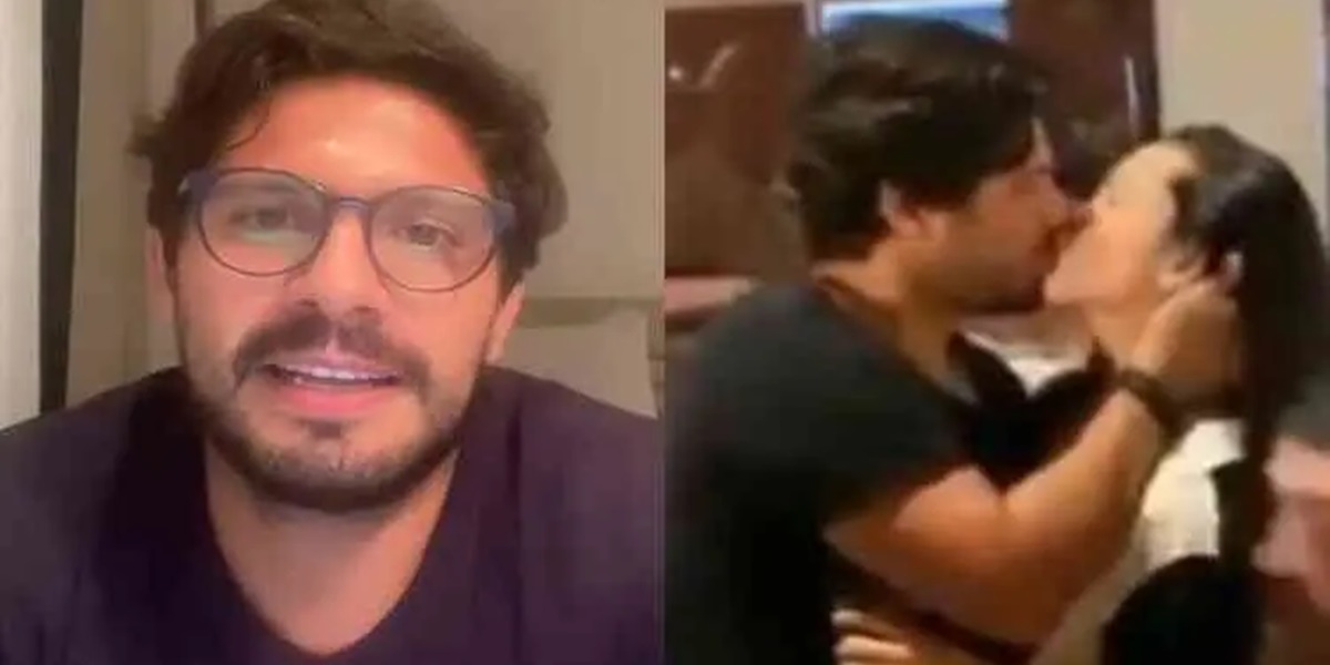 Rapaz que surge em vídeo beijando Juliette se pronunciou (Imagem: Montagem)