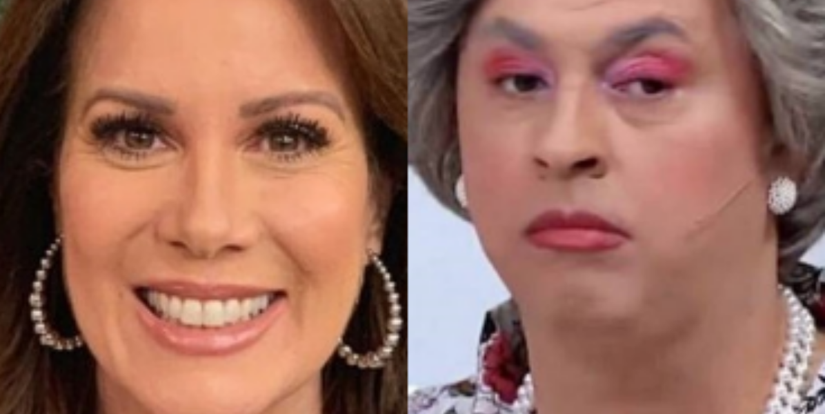 Regina Volpato ignorou Tia no Mulheres ao vivo e gerou revolta (Imagem: Montagem)