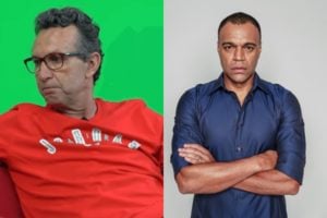 Neto e Denilson trocaram farpas na Band (Foto: Montagem/TV Foco)