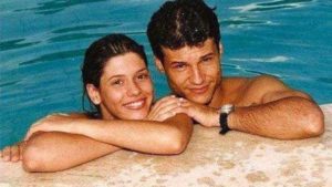 Valéria e Dinho, o casal apaixonado