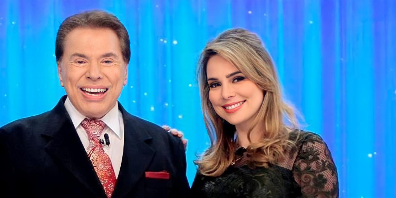 Silvio Santos e Rachel Sheherazade (Reprodução) 