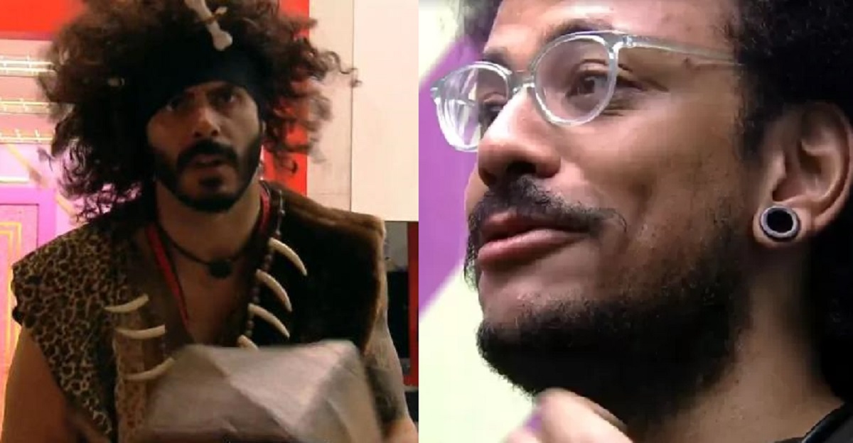 Rodolffo e João Luiz no BBB21 (Foto: Reprodução)