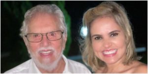 Carlos Alberto de Nóbrega é casado com a média Renata Domingues (Foto: Reprodução)