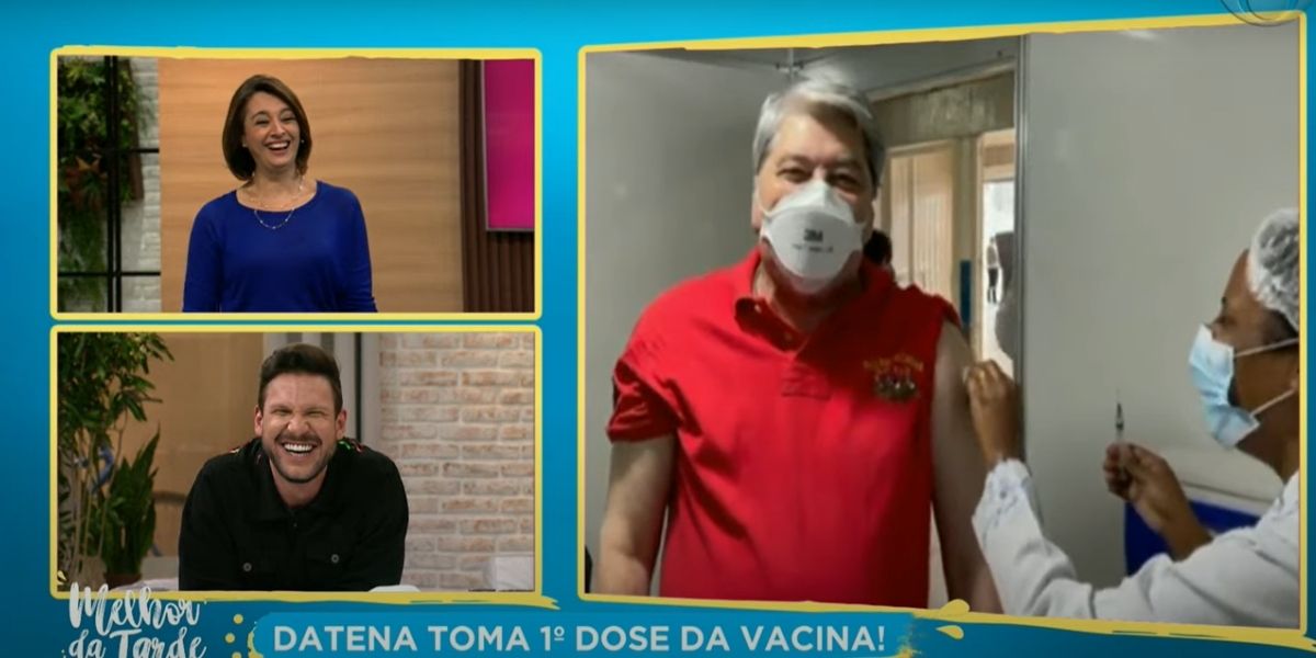 Catia Fonseca interrompe atração às pressas e exibe comunicado urgente de Datena em sala com enfermeira: "Medo"