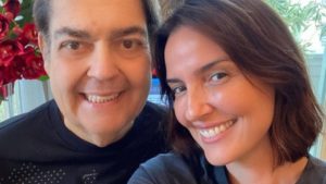 Faustão e a esposa Luciana Cardoso (Foto: Reprodução/Instagram)