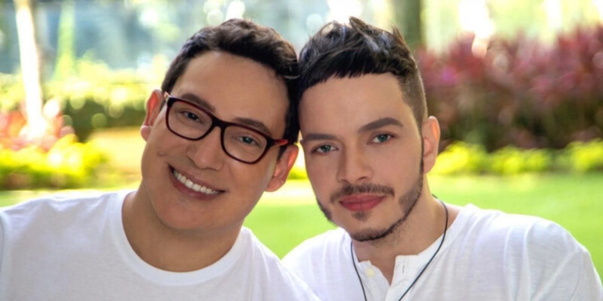 Felipe Heiderich e Bruno de Simone (Foto: Reprodução/Instagram)