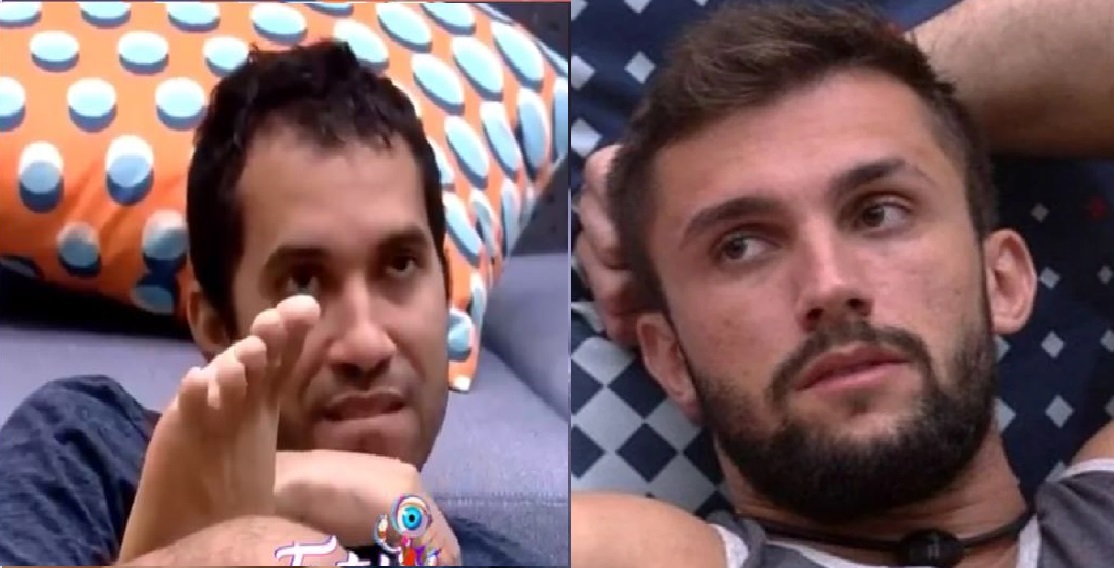 Arthur e Gil no BBB21 (Foto: Reprodução)