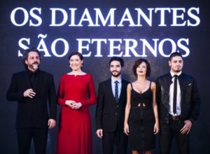 Maria Marta, José Alfredo e seus herdeiros em Império (Foto: João Miguel Júnior/Globo)