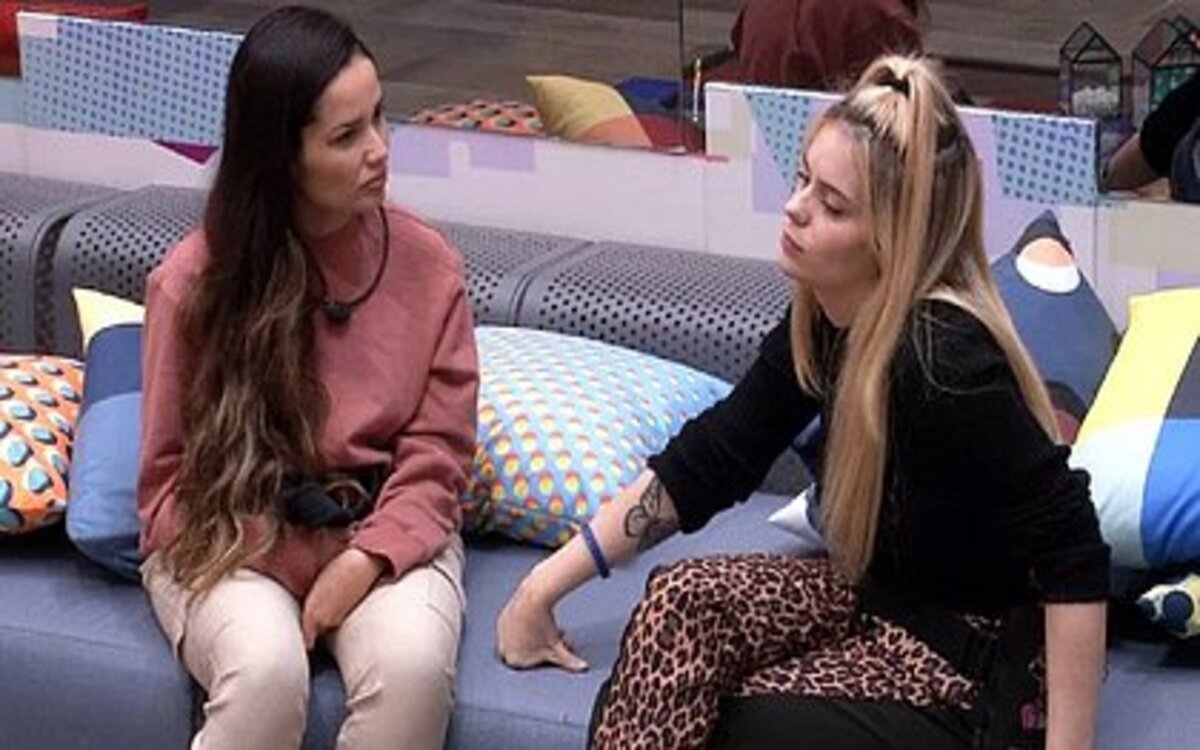 Juliette e Viih Tube no BBB21 (Foto: Divulgação)