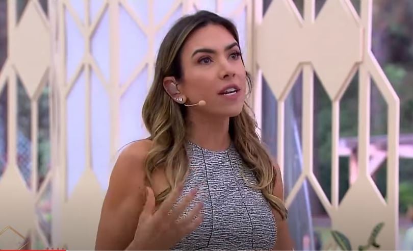 Patrícia Abravanel no Vem Pra Cá no SBT (Foto: Reprodução)