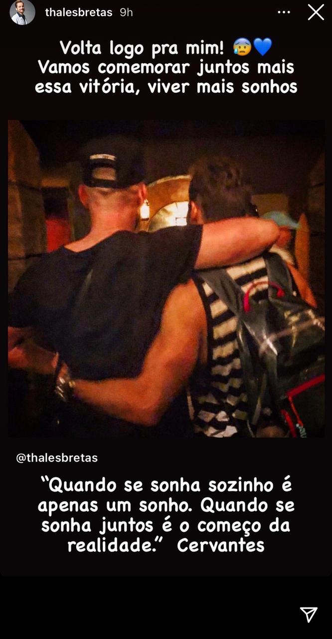 Thales Bretas e Paulo Gustavo (Reprodução: Instagram)